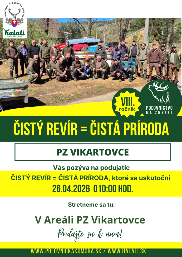 Brigáda Čistý revír 2026